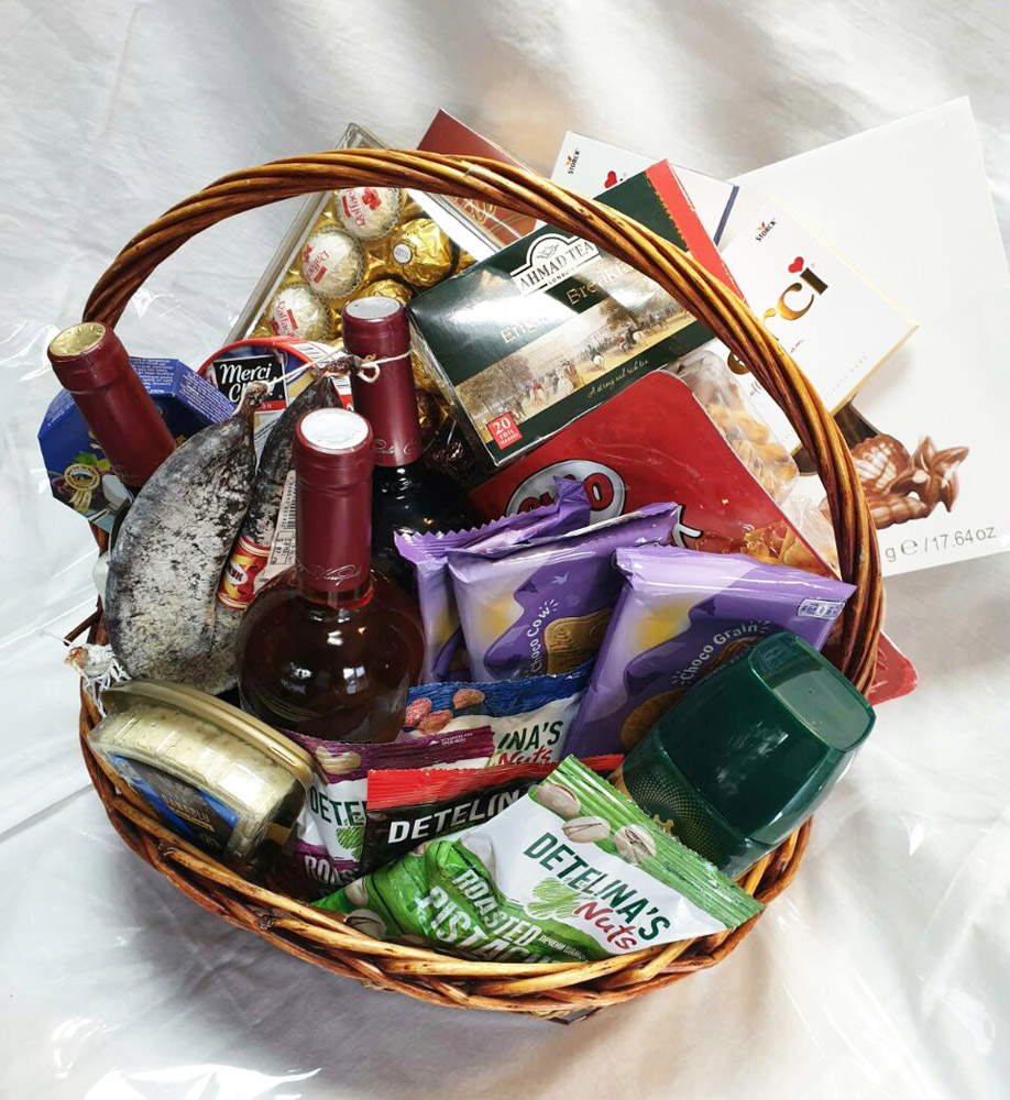 Office gift basket