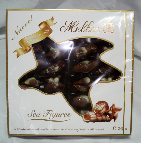 Шоколадови бонбони Melbon, Sea Figures